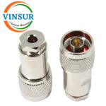 11111025 -- RF CONNECTOR - 50OHMS , N MALE , STRAIGHT , CLAMP TYPE , RG58, RG142, LMR195 CABLE - Image 2