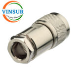 11111027 -- RF CONNECTOR - 50OHMS , N MALE , STRAIGHT , CLAMP TYPE , LMR-400 CABLE - Image 2