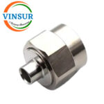 1111103E -- RF CONNECTOR - 50OHMS , N MALE , STRAIGHT , SOLDER TYPE , RG401 (0.250 INCH)  CABLE