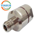 1112102A -- RF CONNECTOR - 50OHMS , N FEMALE , STRAIGHT , CLAMP TYPE , 7/8 INCH FLEXIBLE FEEDER CABLE