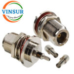 11121214 -- RF CONNECTOR - 50OHMS , N FEMALE , ST , BULK HEAD , CRIMP TYPE , RG316/RG174/RG188/ LMR100 CABLE - Image 2