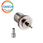 11121214 -- RF CONNECTOR - 50OHMS , N FEMALE , ST , BULK HEAD , CRIMP TYPE , RG316/RG174/RG188/ LMR100 CABLE - Image 3