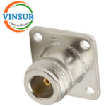 11121B80 -- RF CONNECTOR - 50OHMS , N FEMALE , STRAIGHT , PANEL MOUNT , 2MM EXTENDED TEFLON - Image 2