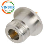 11121CI0 -- RF CONNECTOR - 50 OHMS , N FEMALE , STRAIGHT , ROUND FLANGE , SOLDER CUP - Image 2
