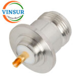 11121CI0 -- RF CONNECTOR - 50 OHMS , N FEMALE , STRAIGHT , ROUND FLANGE , SOLDER CUP