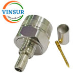 VSW-11111016 -- RF CONNECTOR - 50OHMS , N MALE , STRAIGHT , CRIMP TYPE , LMR-240 CABLE - Image 2
