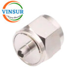 VSW-1111103D -- RF CONNECTOR - 50OHMS ,N MALE , STRAIGHT , SOLDER TYPE , RG402 (0.141 INCH)  CABLE - Image 2