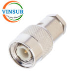 11211025 -- RF CONNECTOR - 50 OHMS ,TNC MALE , STRAIGHT , CLAMP TYPE , RG58, RG142, LMR195 CABLE