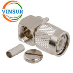 11212014 -- RF CONNECTOR - 50 OHMS , TNC MALE , RIGHT ANGLE, CRIMP TYPE , RG316, RG174, RG188, LMR100 CABLE - Image 2