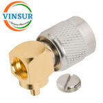 1121201C -- RF CONNECTOR - 50 OHMS , TNC MALE , RIGHT ANGLE , SOLDER TYPE , RG405 (0.086 INCH)  CABLE - Image 2