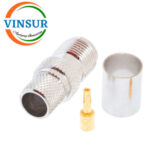 11221017 -- RF CONNECTOR - 50 OHMS , TNC FEMALE , STRAIGHT ,  CRIMP TYPE , LMR-400 CABLE - Image 2