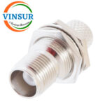 11221217 -- RF CONNECTOR - 50 OHMS , TNC FEMALE , STRAIGHT , BULK HEAD, CRIMP TYPE , LMR-400 CABLE - Image 2