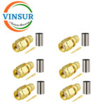 11511016-60 -- RF CONNECTOR - 50 OHMS , SMA MALE , STRAIGHT CRIMP TYPE , LMR-240 CABLE - Image 4