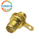115212P0 -- RF CONNECTOR - 50 OHMS , SMA FEMALE , STRAIGHT , BULK HEAD REAR MOUNT , PCB SOCKET TYPE - Image 3