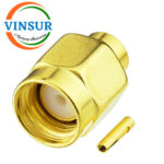 1191103D -- RF CONNECTOR - 50  OHMS , RP SMA MALE , STRAIGHT , SOLDER TYPE , RG402 (0.141 INCH) CABLE - Image 3