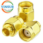 1191103D -- RF CONNECTOR - 50  OHMS , RP SMA MALE , STRAIGHT , SOLDER TYPE , RG402 (0.141 INCH) CABLE