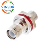 11A21217 -- RF CONNECTOR - 50 OHMS , RP TNC FEMALE , STRAIGHT , BULKHEAD, CRIMP TYPE , LMR-400 CABLE - Image 2
