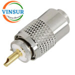 11C11037 -- RF CONNECTOR - 50 OHMS , UHF MALE , STRAIGHT , SOLDER TYPE , LMR-400 CABLE WITH REDUCER - Image 2