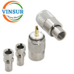 11C11037 -- RF CONNECTOR - 50 OHMS , UHF MALE , STRAIGHT , SOLDER TYPE , LMR-400 CABLE WITH REDUCER - Image 3