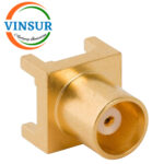 11721040 -- RF CONNECTOR - 50 OHMS , MCX FEMALE , STRAIGHT , PCB-THROUGH HOLE