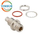 41121321-- RF ADAPTER - 50 OHMS, BNC FEMALE STRAIGHT BULKHEAD TO N-TYPE FEMALE ADAPTER