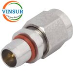 41F16411 -- RF ADAPTER - 50 OHMS, BMA MALE STRAIGHT TO SMA MALE STRAIGHT ADAPTER