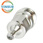VSW-41G20421-ADP -- RF ADAPTER - 50 OHMS, 4.3-10 FEMALE STRAIGHT TO SMA FEMALE STRAIGHT ADAPTER