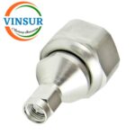 VSW-41G10411-ADP -- RF ADAPTER - 50 OHMS, 4.3-10 MALE STRAIGHT TO SMA MALE STRAIGHT ADAPTER