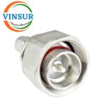 VSW-41G10411-ADP -- RF ADAPTER - 50 OHMS, 4.3-10 MALE STRAIGHT TO SMA MALE STRAIGHT ADAPTER - Image 2