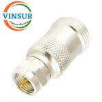 VSW-41B1101210-AD -- RF ADAPTER – 75 OHMS F-TYPE MALE TO 50 OHM FEMALE STRAIGHT ADAPTERS