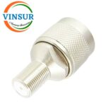 VSW-41B2101110-AD -- RF ADAPTER – 75 OHMS F-TYPE MALE TO 50 OHM MALE STRAIGHT ADAPTERS