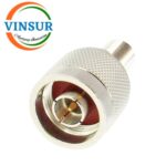 VSW-41B2101110-AD -- RF ADAPTER – 75 OHMS F-TYPE MALE TO 50 OHM MALE STRAIGHT ADAPTERS - Image 2