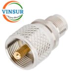 41220C11 -- RF ADAPTER - 50 OHMS, TNC FEMALE TO UHF MALE STRAIGHT ADAPTER
