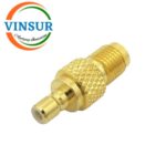 41420521 -- RF ADAPTER - 50 OHMS SMA FEMALE STRAIGHT TO SMB FEMALE STRAIGHT ADAPTER