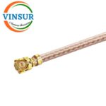 VSW-61D404304-6E -- RF CABLE ASSEMBLY - 50 OHM , U.FL FEMALE, RIGHT ANGLE TO SMA MALE, RIGHT ANGLE  FOR RG178 CABLE OF LENGTH 6 INCH - Image 3
