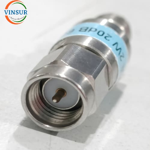 RF Fixed Attenuator (2W 20dB DC-6GHz SMA Male to Female)